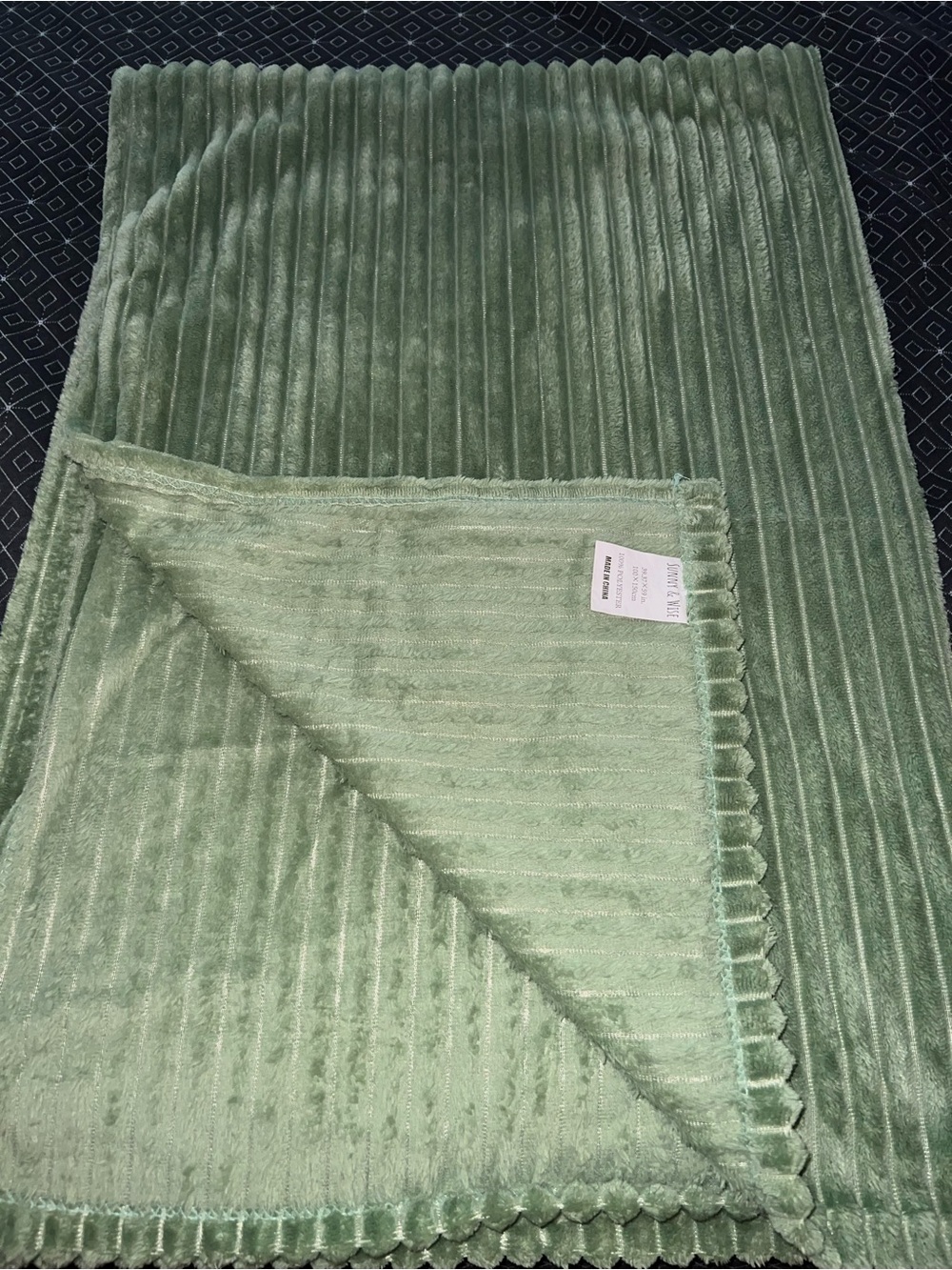 Sage Green Cloud Blanket